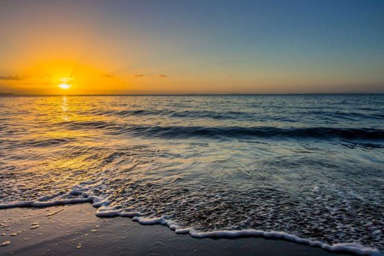 Easter Sunrise Little Manly Beach